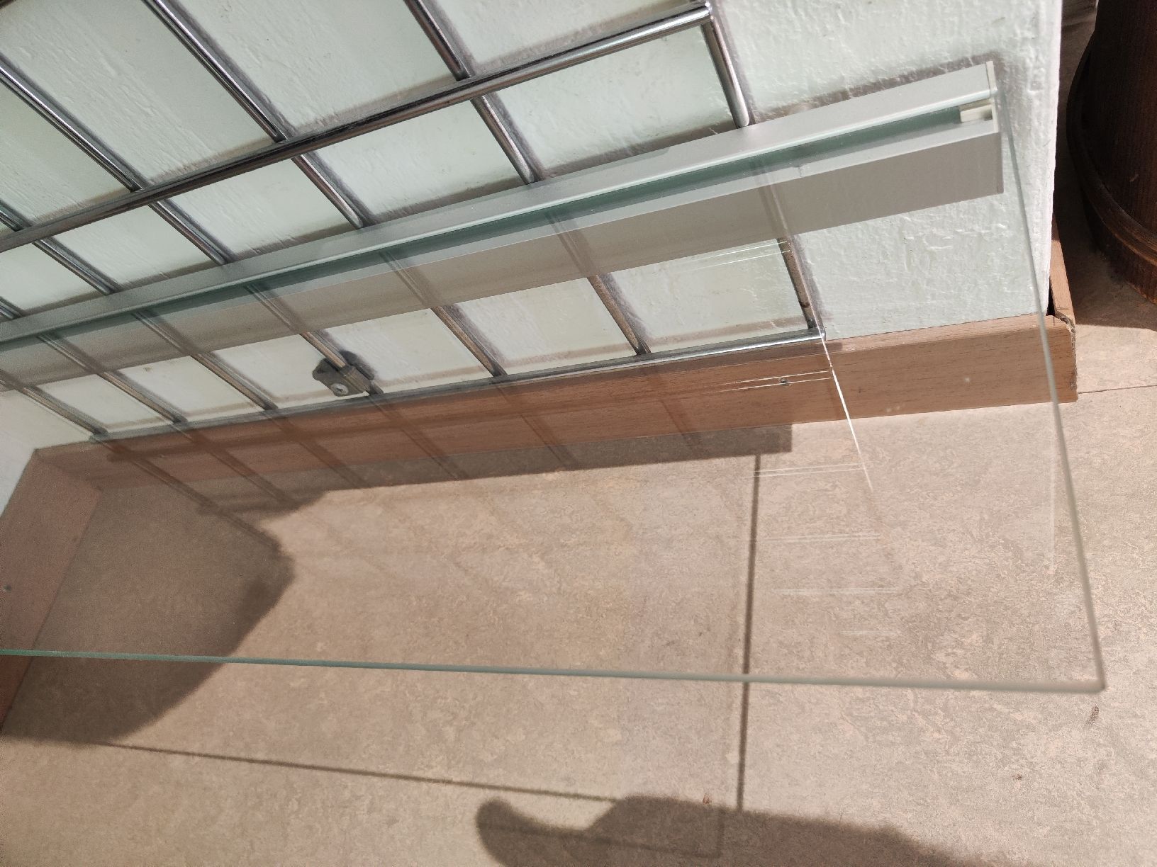 Scaffali: 2x Linjal Glastablar – Usato da Dietikon venduto da Beat1055 2