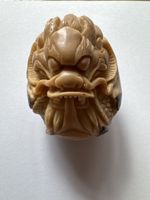 Asiatische Netsuke Kugel, Drachen-Motiv, Top Zustand!