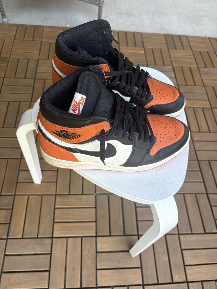 Jordan Scarpe da uomo: AIR JORDAN 1 RETRO HIGH OG "SHATTERED BACKBOARD" – Usato da Zürich venduto da ACEY 1