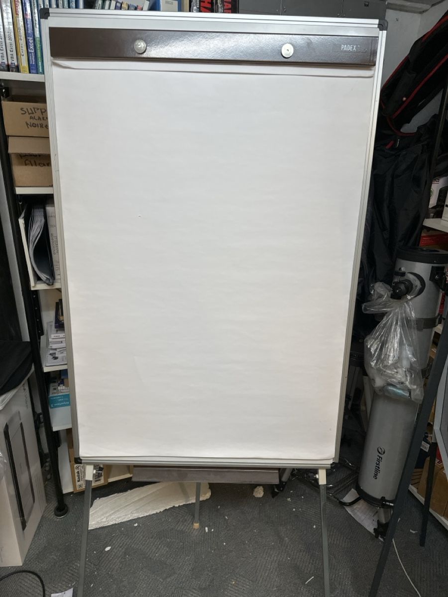 Lavagne: Flipchart/Tableau Paperboard mobile - presque neuf! – Usato da Onex venduto da KB5149