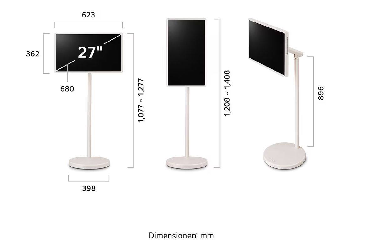 LG Monitor: LG StanbyME 2 - Superportabler 27" Touchscreen – Nuovo e nell'imballaggio originale da Effretikon venduto da tea5y 7