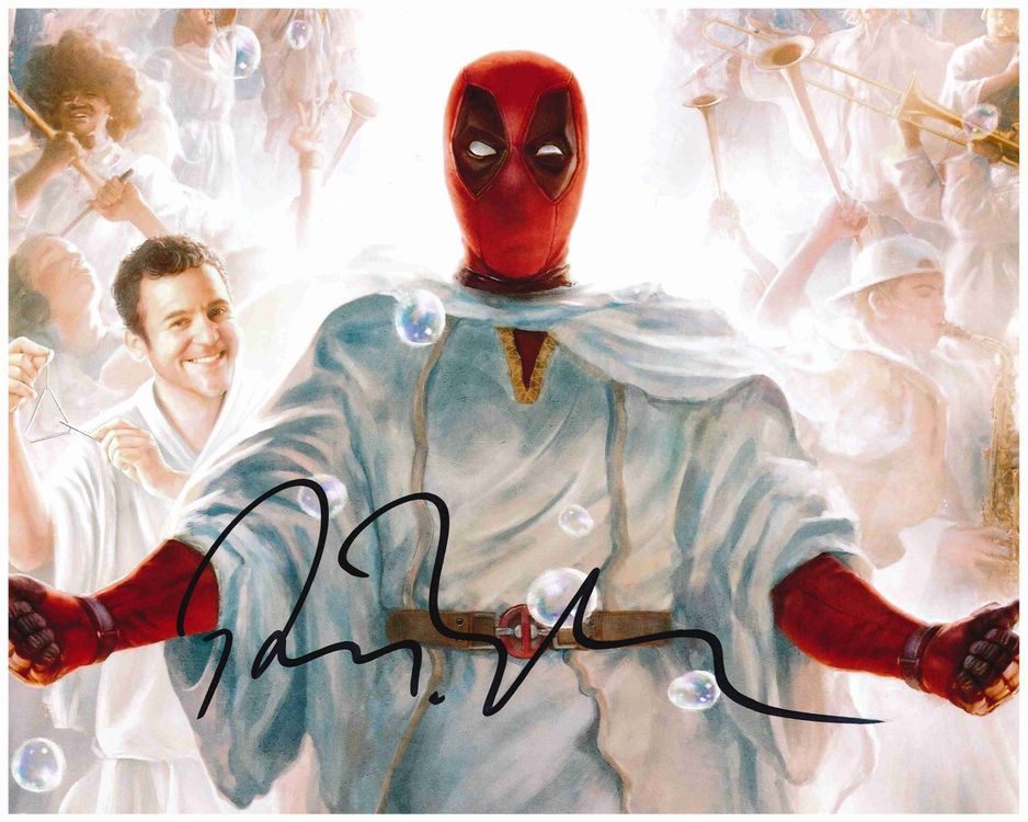 RYAN REYNOLDS - *DEADPOOL* handsigniert (20 x 25 cm) mit COA | Kaufen ...
