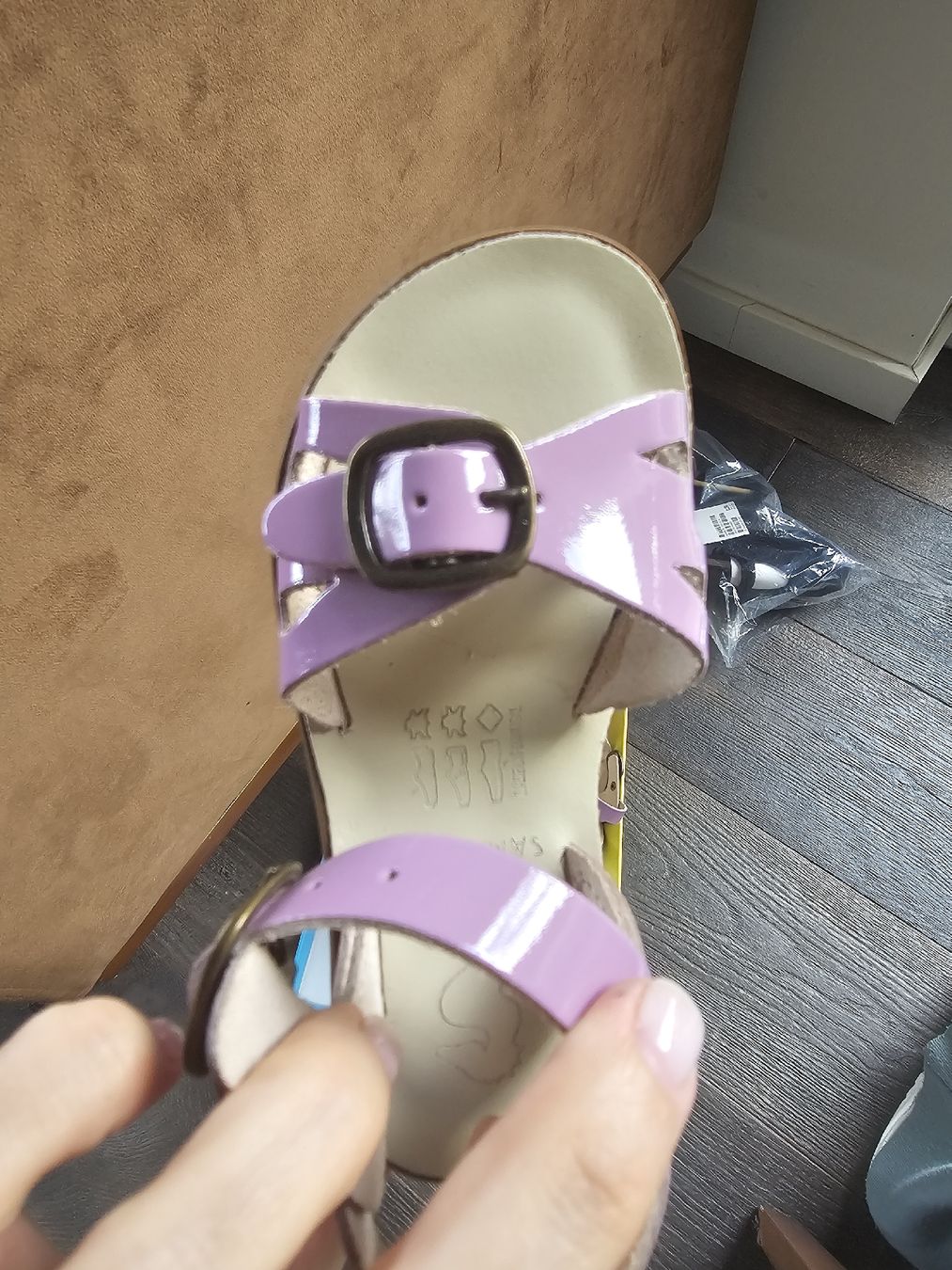 Scarpe per ragazze: Samphire by Petasil -Lila Sandalets – Nuovo e nell'imballaggio originale da Cologny venduto da Selin34 3