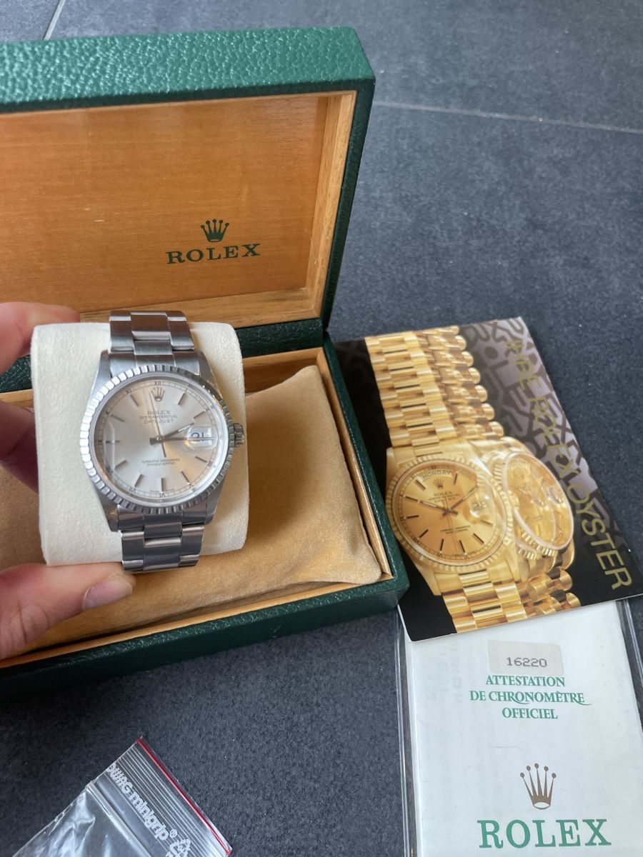 Rolex Uhren: Rolex Datejust Ref. 16220, Full Set! – Gebraucht aus Neuheim von mar_7cxt 5