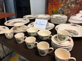 Geschirr Set Elsass, guter Zustand, sarreguemines Obernai