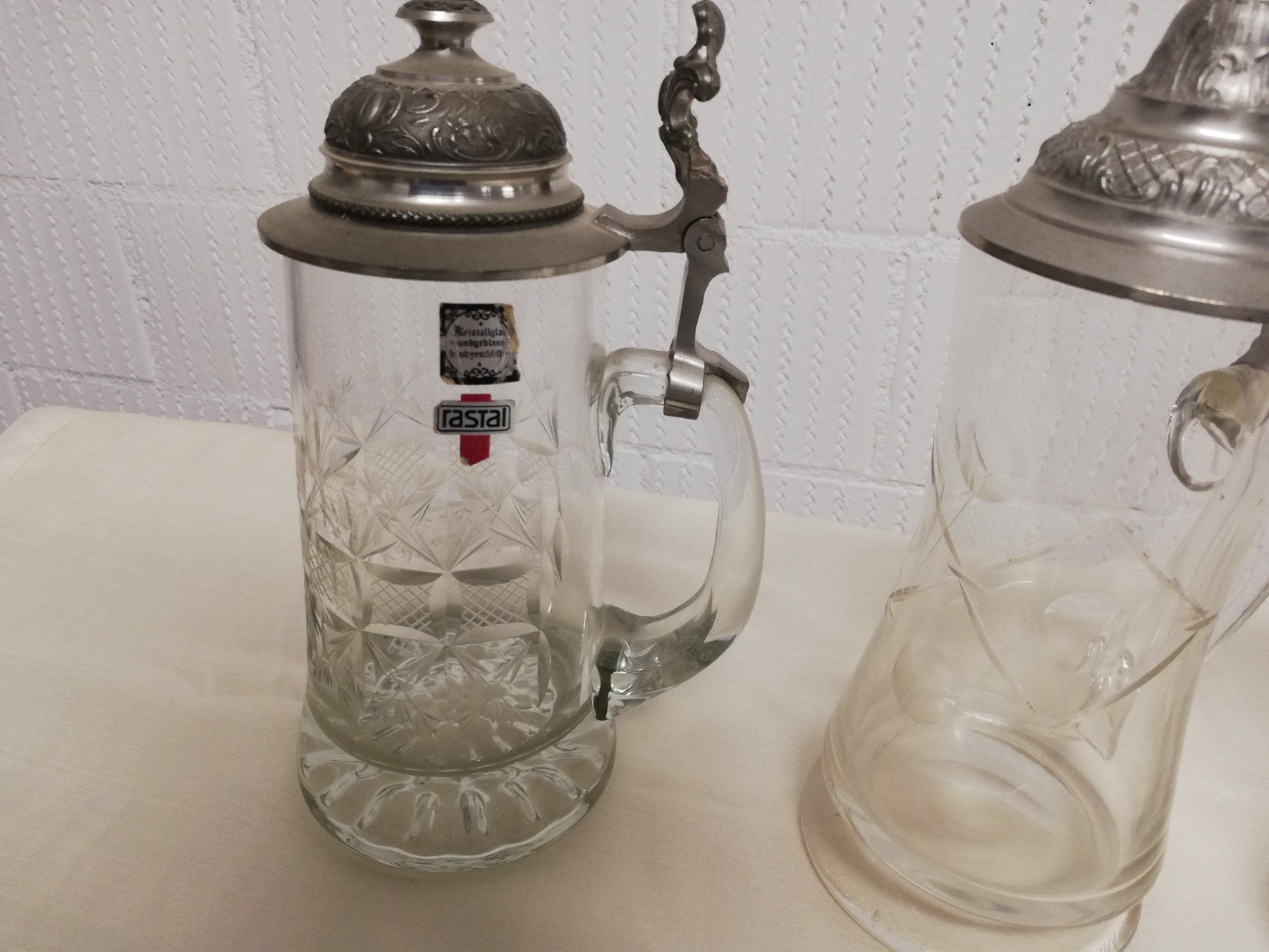 Bicchieri: Bierkrug mit Deckel Sammlerstück – Usato da Untersiggenthal venduto da Marlen59 3
