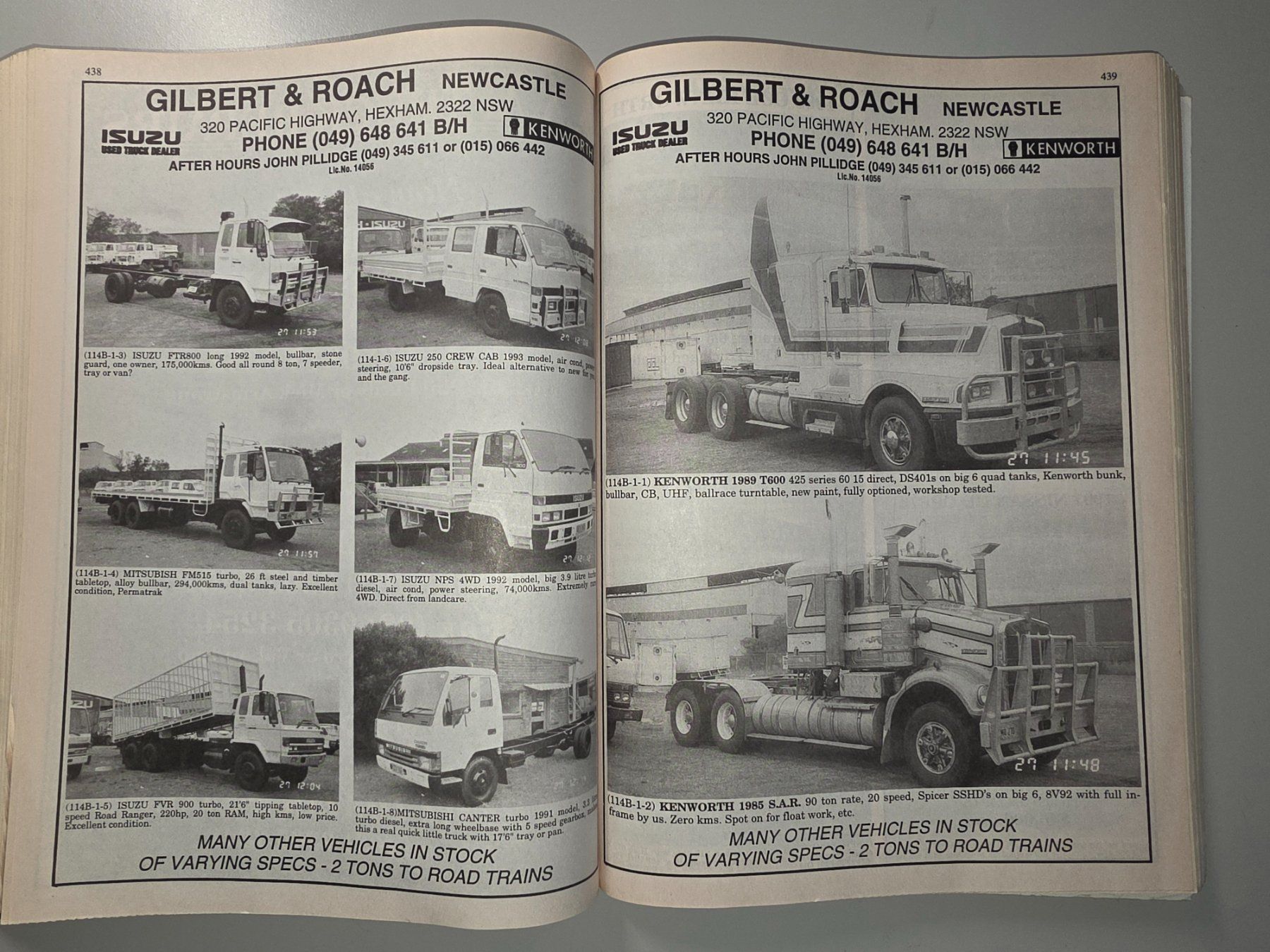 Livres: Livre camions australie – D'occasion à Bevaix par Tuckers 2