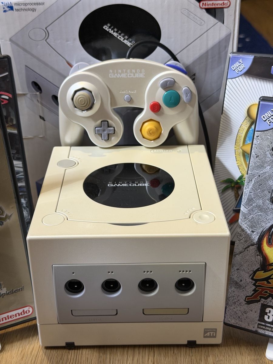 Nintendo Console: Nintendo Gamecube Pearl White Edition OVP Bundle, zelda, S.M – Usato da Carrouge VD venduto da RETRO-GAME-97 1