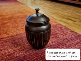Bonbonnière en métal décorative