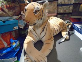 Tiger, gross, ca. 80 cm