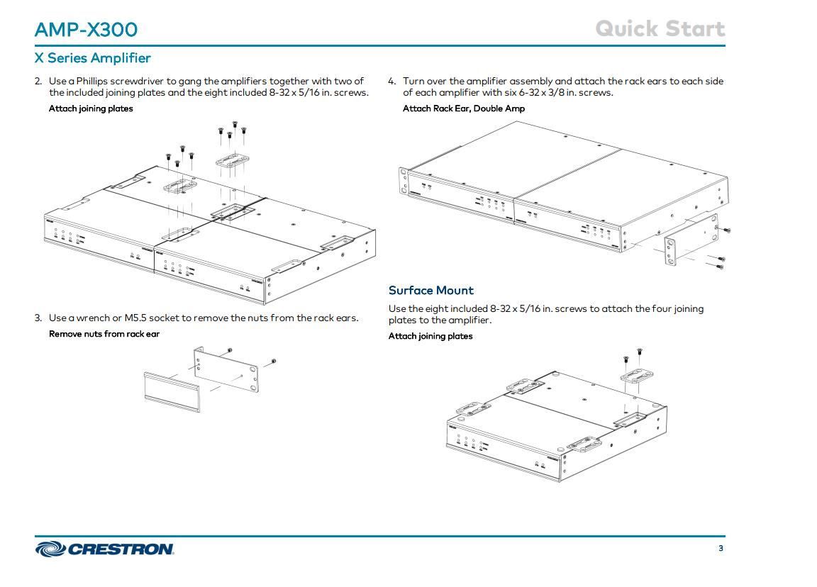 Amplificatori: Crestron Ultra flexible 4-Kanal Endstufe – Nuovo e nell'imballaggio originale da Schönenwerd venduto da Mediasys 9