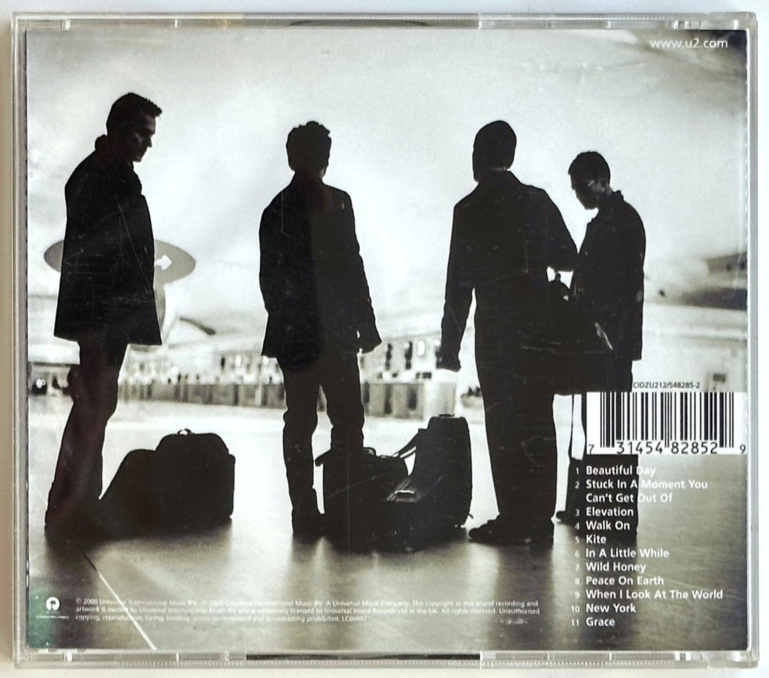CD: U2: All that you can't leave behind – Usato da Zürich venduto da alocinnovregnes 2