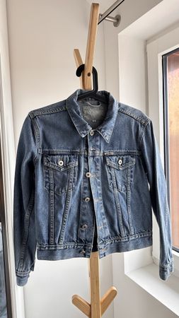 Jeansjacke Sacramento blau mit Nieten am Rücken