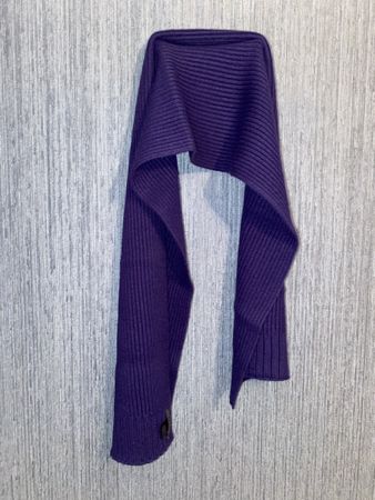 Reiss - Écharpe en laine angora violette