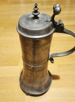 Antiker Zinnkrug mit Deckel, Jahrgang 1776, Rarität