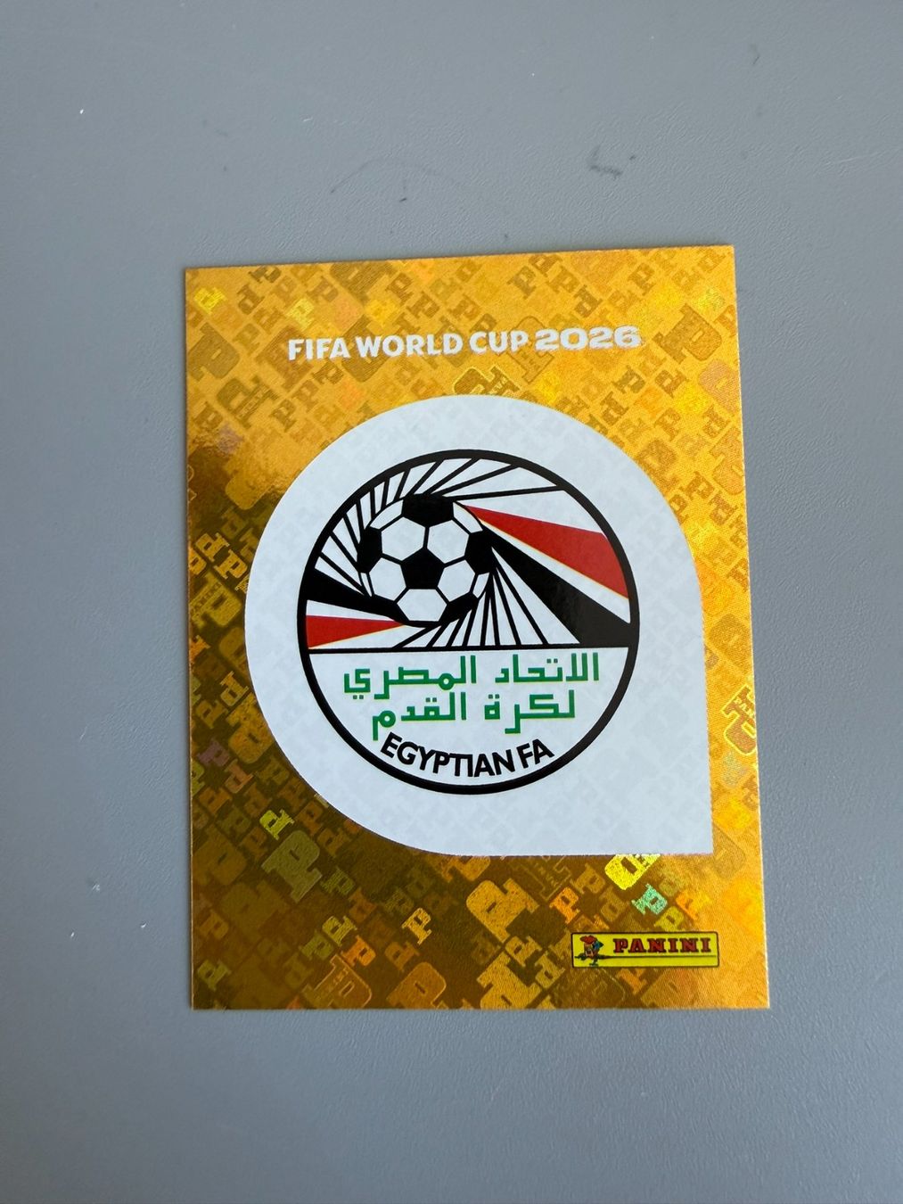 Panini Sammelbilder & Trading cards: Panini Ägypten Wappen EGY1 – Gebraucht aus Liebefeld von Ronaldo-1996