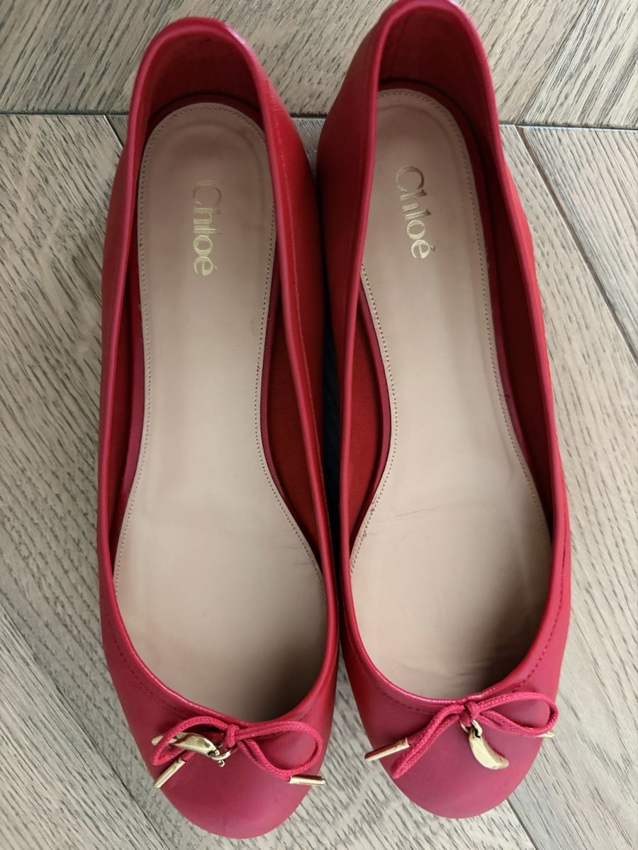 Chloé Damenschuhe: Chloé Red Ballerina Gr 39 – Gebraucht aus Zürich von Swiss_Bea 3
