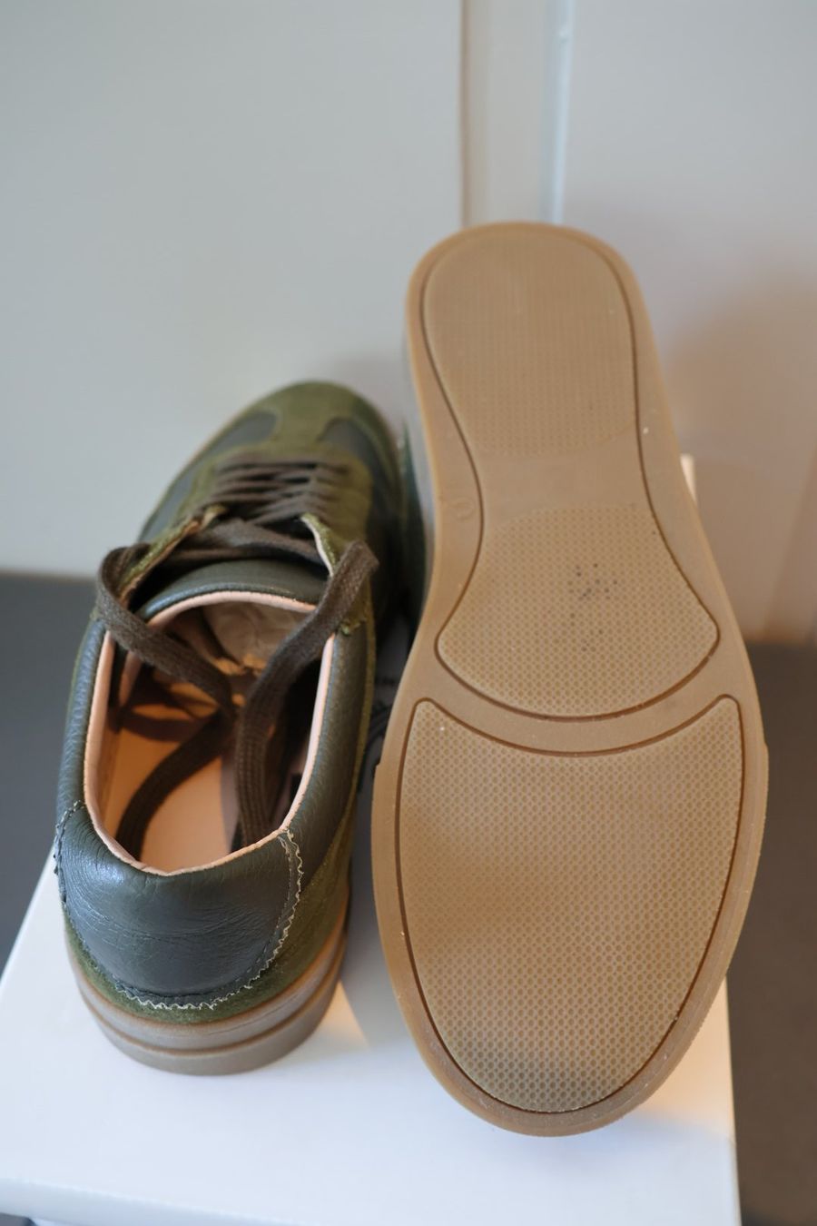 Damenschuhe: Grüne Iris & Ink Ledersneaker – Gebraucht aus Winterthur von jul_v9wx 3