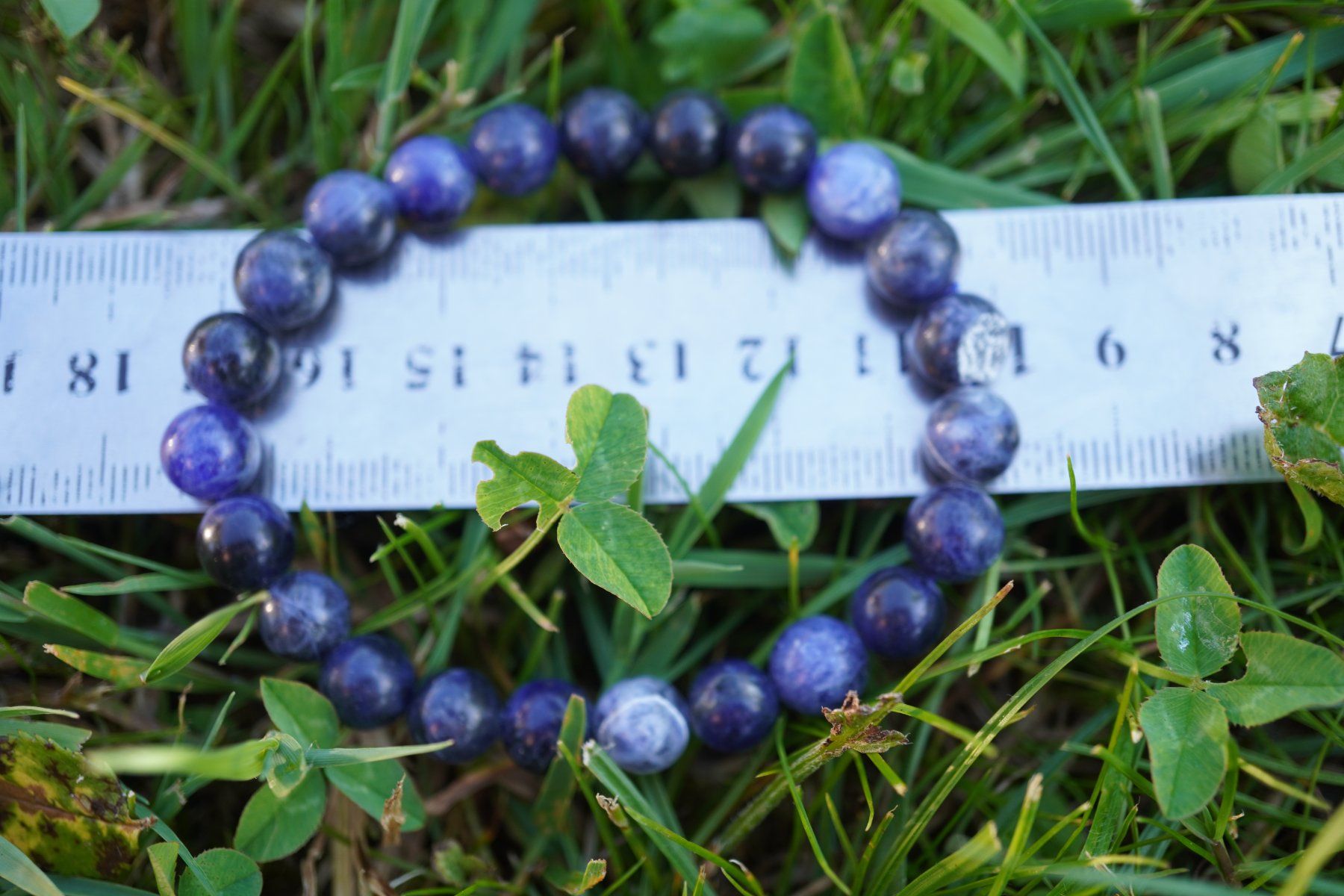 Minerali & Pietre curative: Sodalith     Armband mit Gummizug porto Gratis – Difettoso da Eschenbach SG venduto da topstone 5