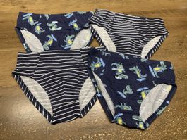 4er Set Unterhosen Gr. 110/116
