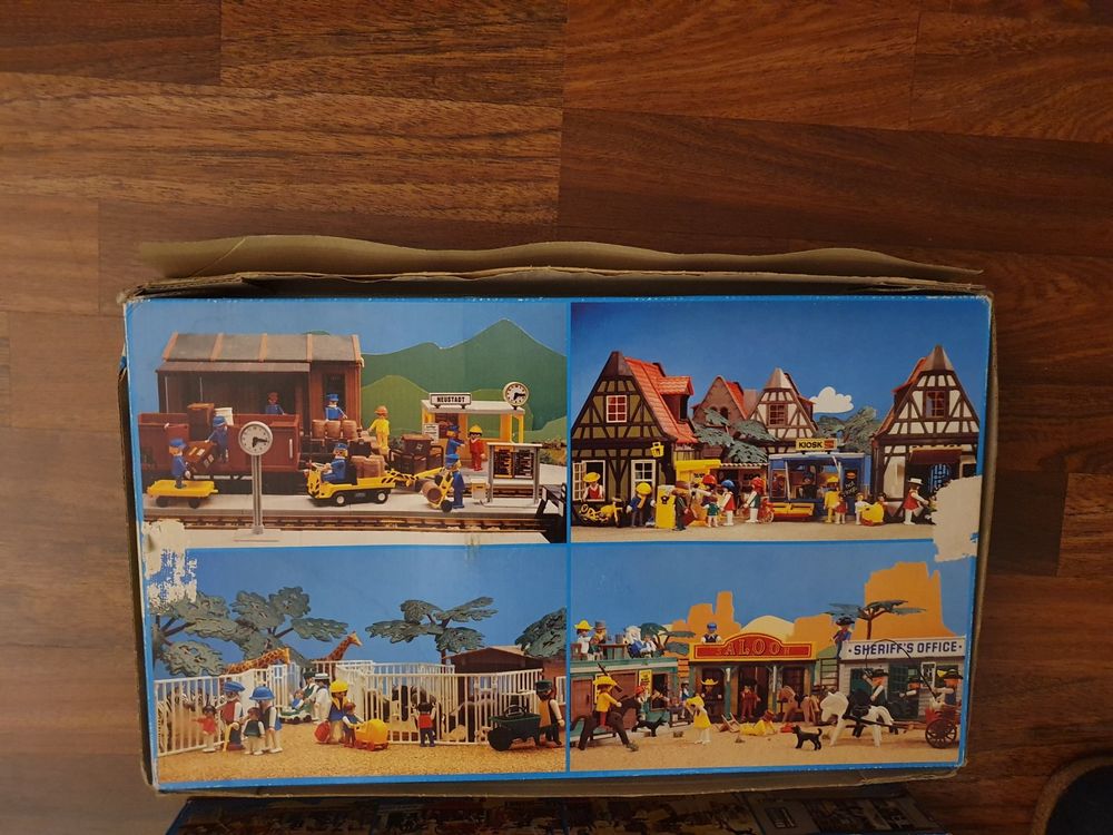 Lot Playmobil Western - Fort Union, Fort Bravo, Saloon, Bureau Du Shérif 3423