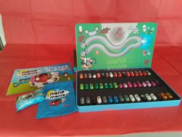 Migros Nano Mania Multibox inkl. Sticker Album und shuttle