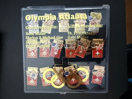 Pin Set komplett Olympia Atlanta 1996 Swiss🇨🇭🤩 Schweiz