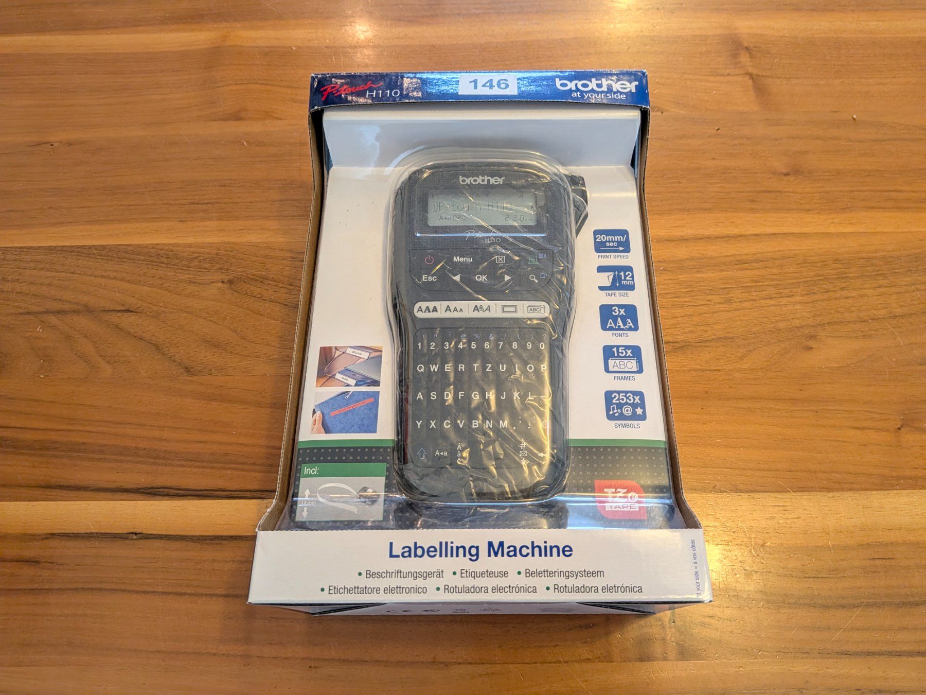 Brother Stampanti: Brother P-Touch PT-H110 QWERTZ – Nuovo (secondo la descrizione) da Meilen venduto da Thadeus53