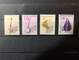 4 Pré-oblitérés 1992 Neufs**