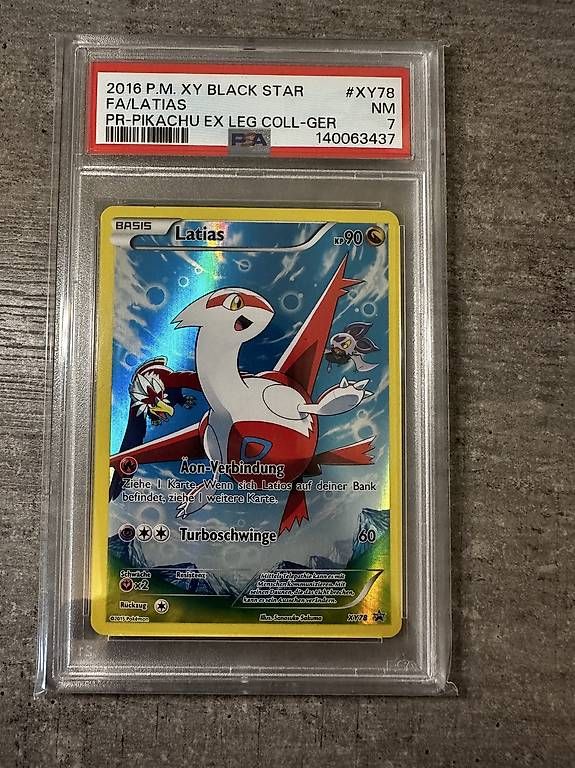 Karten: Pokemon Latias in PSA 7 – Gebraucht aus Winterthur von ber_ylr8