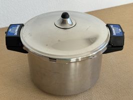 KUHN RIKON Duromatic Schnellkochtopf Dampfkochtopf 6 Liter