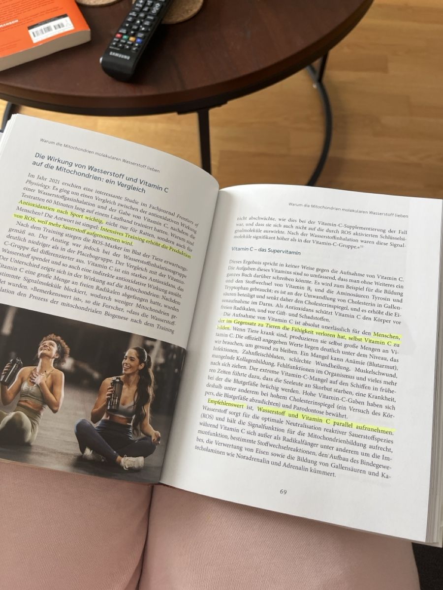 Livres: Praxisbuch molekularer Wasserstoff Brigitte Hamann – D'occasion à Zürich par Alindae 2