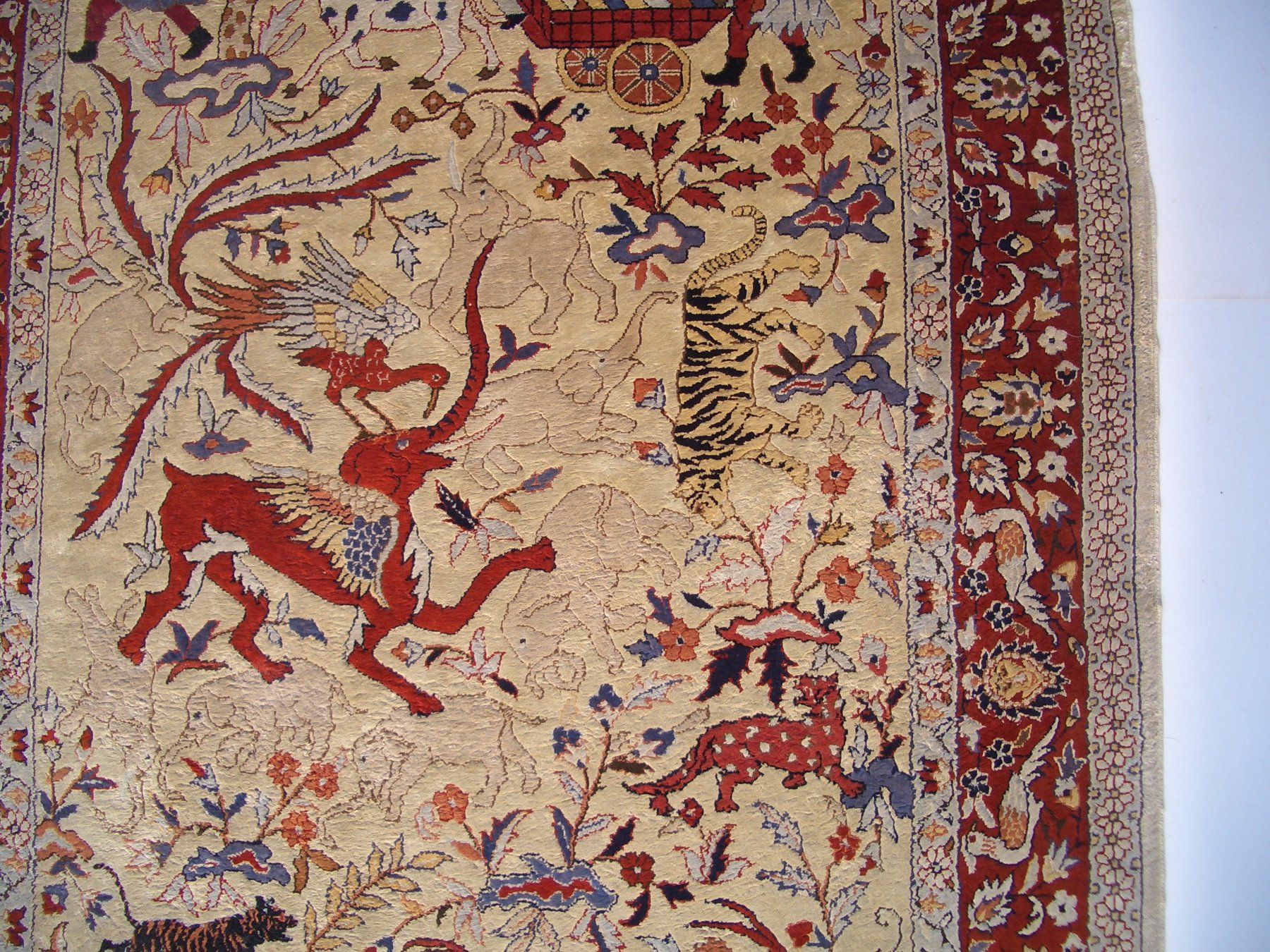 Tapis: Seidenteppich China reiches Sujet – D'occasion à Weggis par Captrednose 7
