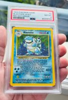 ‼️Rare Error Card‼️PSA 1999 BLASTOISE HOLO RED DOT Pokemon