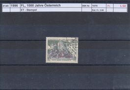 1996 FL, "1000 Jahre Österreich", ET - Stempel