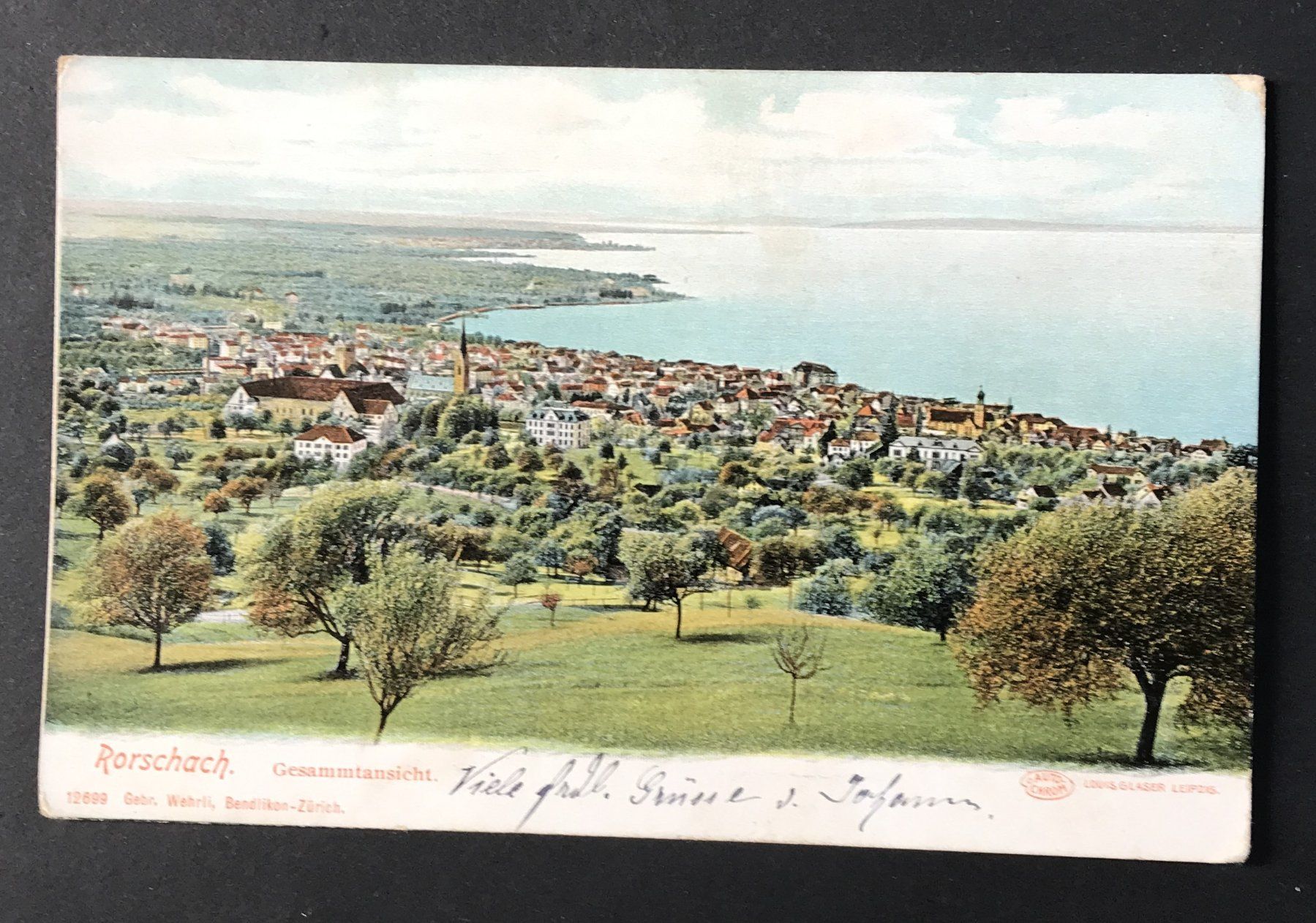 Cartoline postali: ANTIKE AK RORSCHACH – Usato da Ostermundigen venduto da wini63
