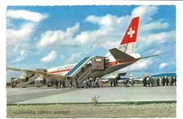 Zürich - Kloten - Flughafen - Airport - SWISSAIR DC 8 - 1960