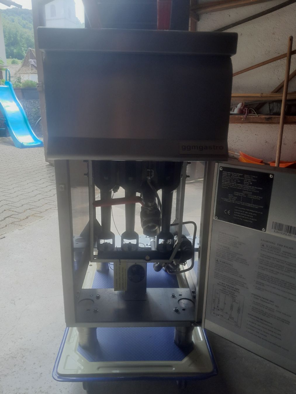 Ggm Gastro Appareils de cuisine: Gasfriteuse GGMGastro – D'occasion à Büren SO par rm860 6