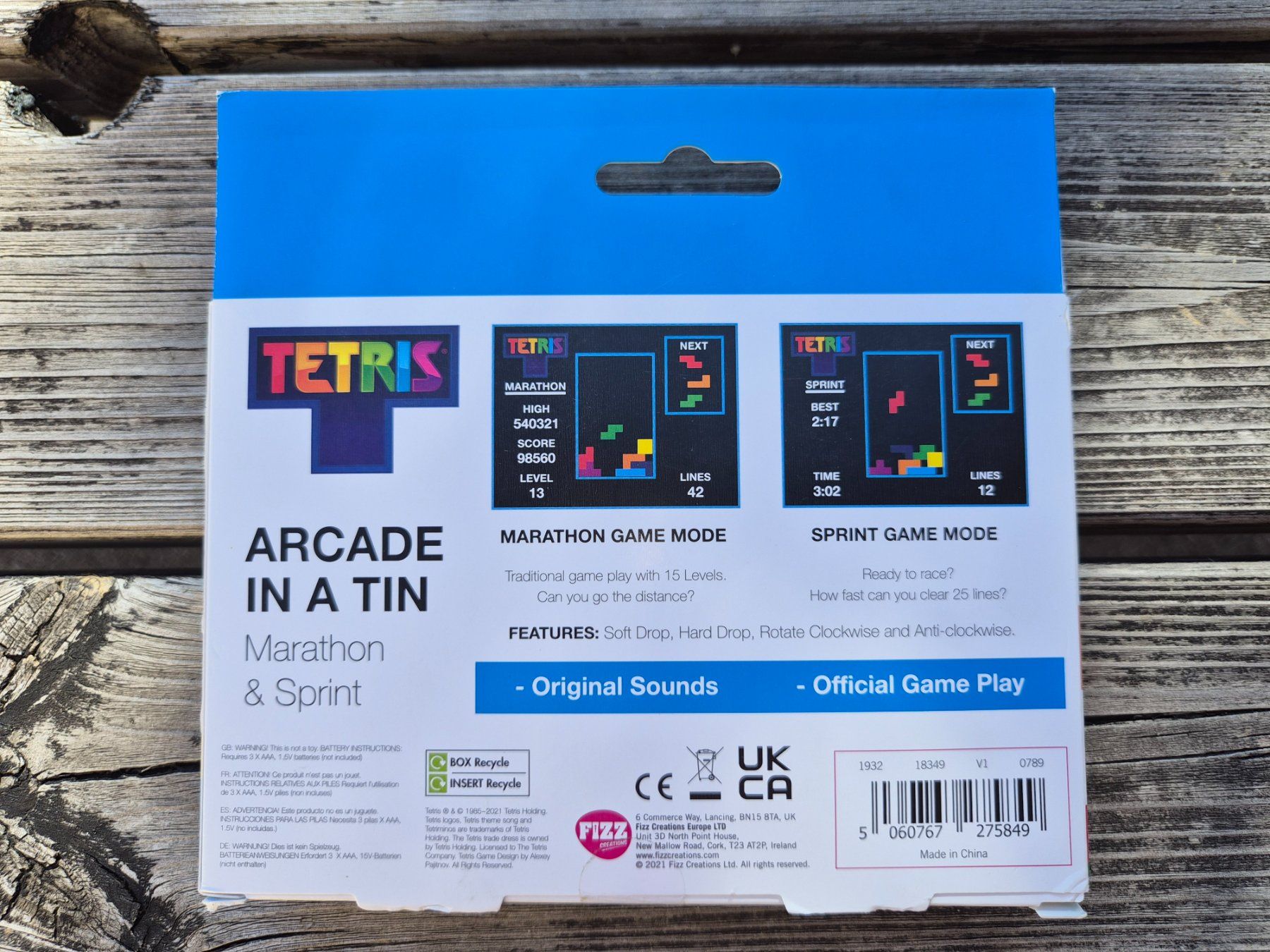Jeux: Jeu Tetris Arcade – Neuf avec emballage d'origine à Bévilard par CHUCKMAVIS 1