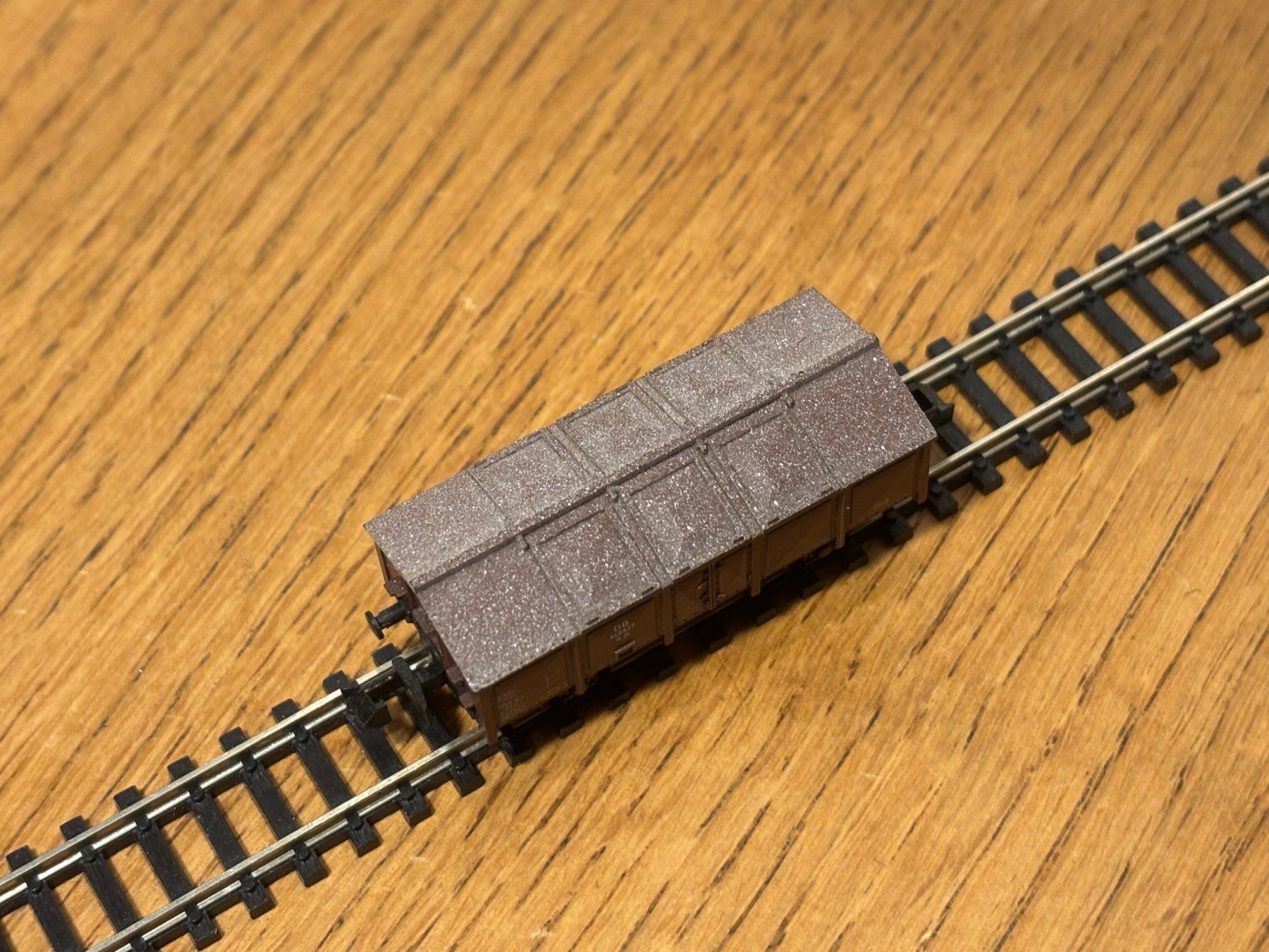 Modellini di ferrovie: e1407: Güterwagen (Spur N) – Usato da Birsfelden venduto da Birs_25 3