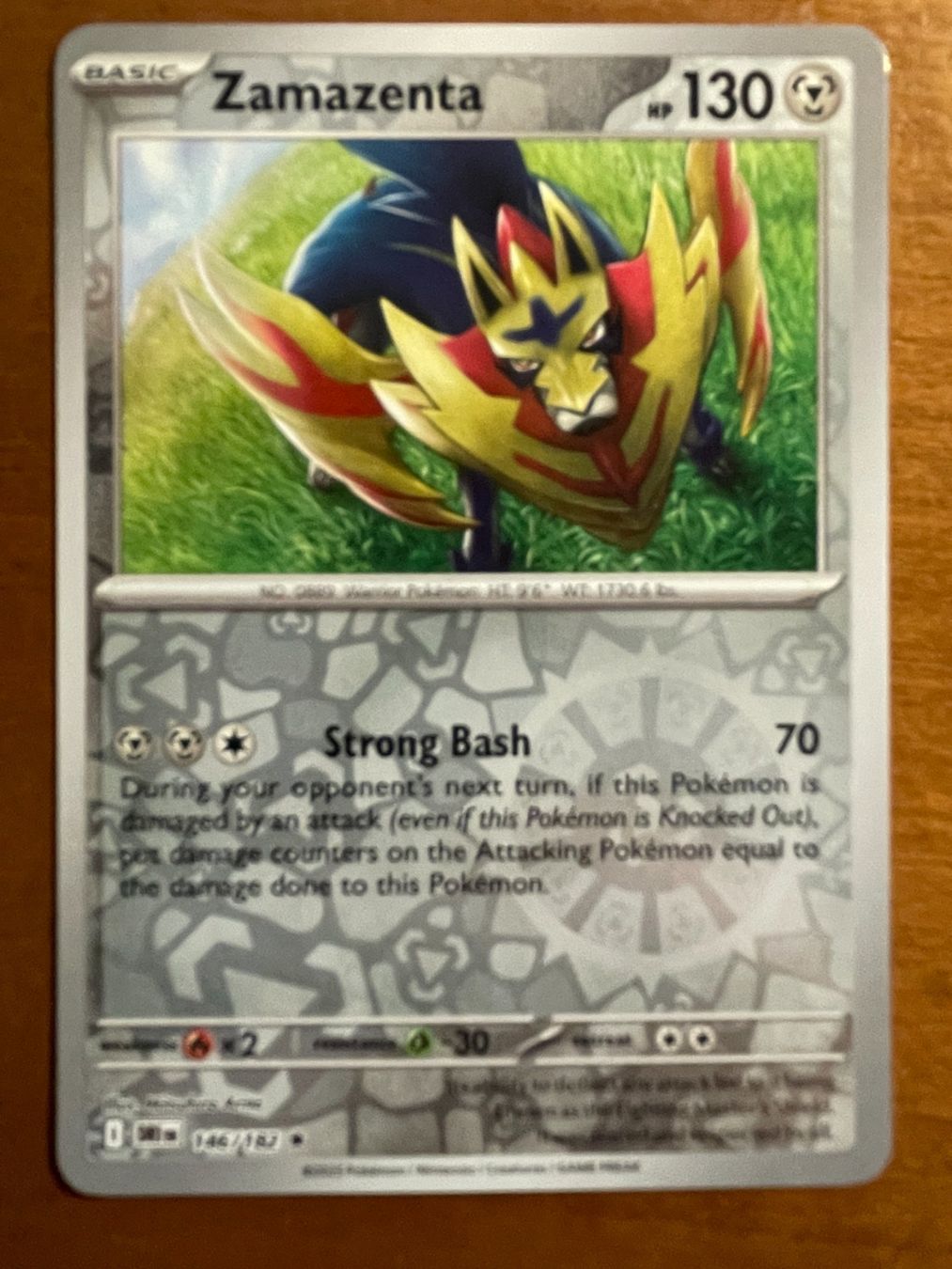 Pokémon Carte collezionabili: Pokemon Zamazenta Reverse (Versand gratis) – Nuovo (secondo la descrizione) da Chur venduto da Angerson