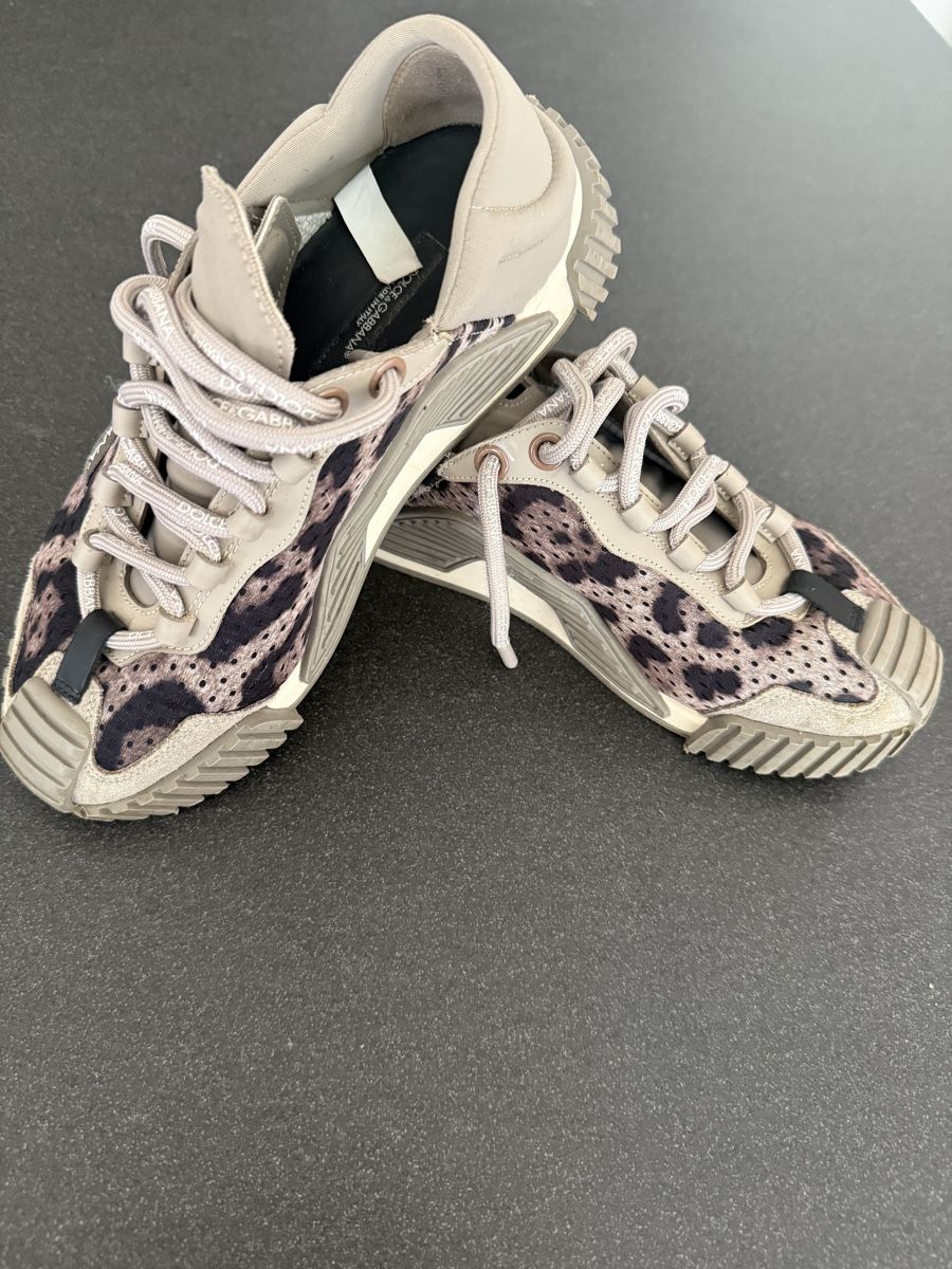 Scarpe da uomo: Dolce & Gabbana Leopard panel chunky / low-top sneakers / 37 – Usato da Winterthur venduto da don_fabio 5