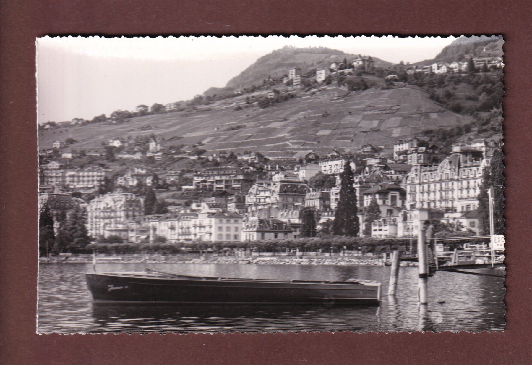 Cartoline postali: MONTREUX - Quai – Usato da Pully venduto da nicecards-shop