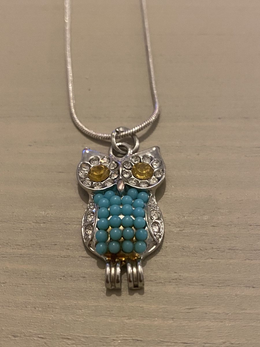 Catenine: Halskette mit Eule 🦉 925 Silber – Usato da Birr venduto da Vintage-Liebhaber
