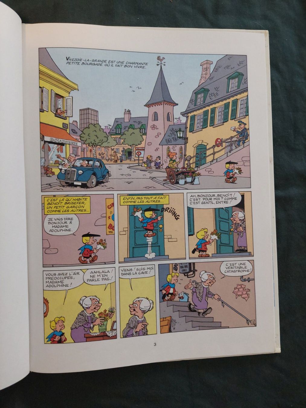 Comics: Benoît Brisefer T.8 Hold-Up sur Pellicule EO 1993 TBE – Gebraucht aus Genève von Blu_BD 4