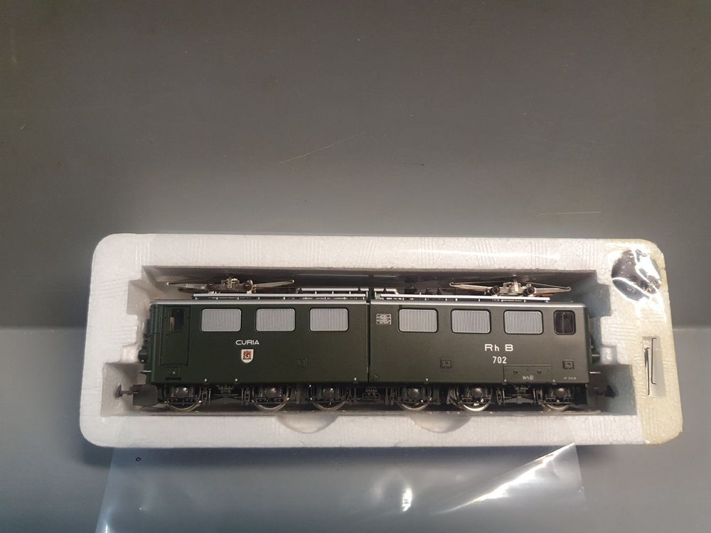 BEMO 1254 125 lok RhB Ge 6/6 II Nr. 705 (Gebraucht) in bassecourt für