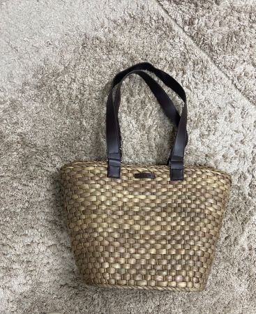 Sommer Strandtasche Basttasche beige Shopper
