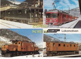 Lokomotiven der Rhäthischen Bahn (RhB) /az
