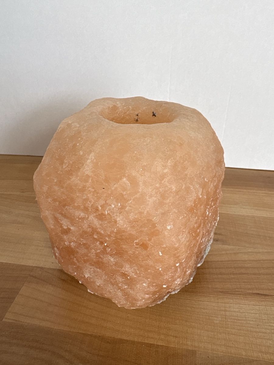 Portacandele: Himalayasalz Kerzenhalter – Usato da Rümlang venduto da BoutiqueMonique16 1