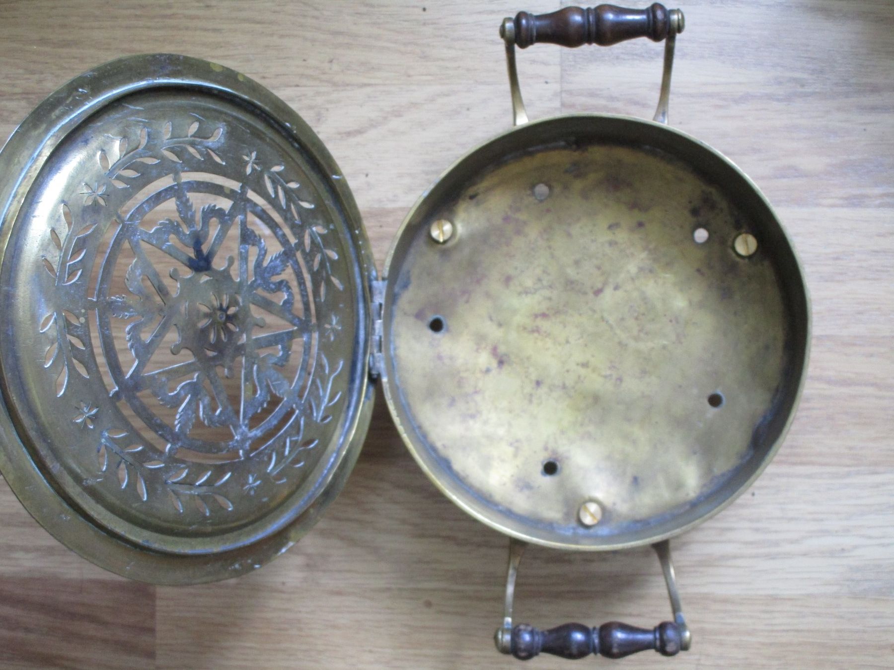 Elettrodomestici da cucina: Antikes Stövchen/Rechaud  Messing – Usato da Heimberg venduto da Lupo57 4
